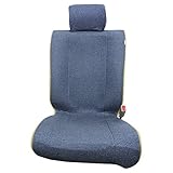 ココトリコ（cocotorico） 前座席用 シートカバー 2枚セット ニットデニム柄 （バンダナ付き） 【ニットデニム】