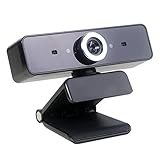 Aibecy ウェブカメラ Webカメラ PCラップトップ デスクトップ マイク付き 無指向性吸音 360度回転 光補正 ビデオ通話 在宅勤