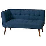 ケティル　アームソファ(右肘)　ネイビー　KTLASRNV 　 【送料無料】(ソファー、リビングチェアー、椅子、イス、チェアー)