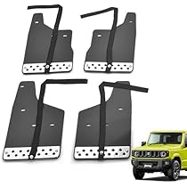 Amazon | JB64 新型 ジムニー マッド フラップ ブラック 1台分