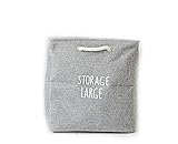 新作 レイシークラシック（Lacey Classic）北欧 人気 リネン 綿布 コットン 収納箱 おもちゃ収納ボックス ランドリーバッグ トートバッグ おかたづけ 収納カゴ 折り畳み 子供部屋 インテリア 雑物整理 ファブリック 洗濯物入れ