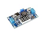 電圧計付 DC-DC降圧コンバーター 入力4-30V 出力1.25-27V