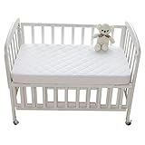 Baby Crib Mattress Cover Waterproof Fitted Quited Bedding Mattress Pad Protector 27 x 39 by YOOFOSS 