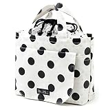 COLORFUL CANDY STYLE おむつポーチ 女の子 ベビー かわいい 持ち運び polka dot large(broadcloth・white) B1304900