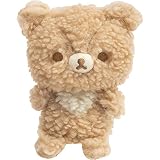 リラックマ チャイロイコグマのぎゅーっとぬいぐるみ サクラノコリスのてづくりぬいぐるみ キャラメルラテカラー MF21501