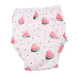 IPOTCH 幼児用　防水　布おむつ　パンツ　トイレトレーニングパンツ　調節可能　全3サイズ４色 - イチゴ, 0-1 T
