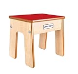 リトルヘルパー ファンスツール 椅子、踏み台 メープル レッド
