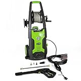 GreenWorks GPW1951 13 amp 1950 PSI 1.2 GPM Electric Pressure Washer with Hose Reel [並行輸入品]