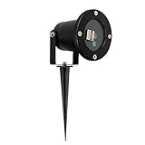 InnooLight Laser Christmas Lights Show Red and Green IP65 Waterproof Outdoor Laser Light Projector w