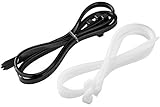 Cable Zip Ties 26 Black & White 10-Pack Heavy Duty Holds 230Lbs by Maximm [並行輸入品]