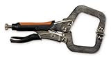 Hobart 770561 Locking C-Clamp Pliers with Rubber Grip, 11-Inch by Hobart