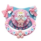 CutiePlusU ラージサイズおしゃぶり アダルト用ダミー ビッグシールドDIYハンドメイド 天使の熊