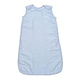 Under the Nile Organic Sleep Sac - Baby Sac Blue Muslin by ogh-utn [並行輸入品]