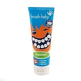 Brush Baby Spearmint Toothpaste 6yrs+ 75ml - ブラシ赤ちゃんのスペアミント歯磨き粉6 + 75ミリリットル [並行輸入品]
