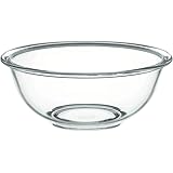 iwaki(イワキ) AGCテクノグラス 耐熱ガラス ボウル 丸型 2.5L 外径25cm 電子レンジ/オーブン/食洗器対応 食材を混ぜやすい広口デザイン 安定しやすい低重心設計 BC-325