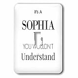 BrooklynMeme名 – Its a Sophia Thing – 照明スイッチカバー – シングルトグルスイッチ( LSP _ 252215 _ 1 )