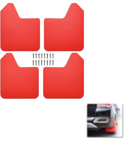 Amazon | JXCARSIOJP マッドガード EVA樹脂製 ベルト付き デリカ