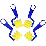 TOOGOO 4ピース子供の描画ツールスポンジDoodleスポンジブラシローラーブラシブラシでペイント絵画スポンジブラシアートグラフィティツール図面Toy for Kids