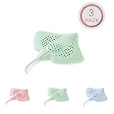 排水ヘアフィルター革新的な排水プロテクター/シャワー排水カバーバスタブとキッチンなど（3パック）