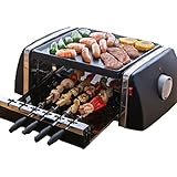 自動回転グリル ホットプレート付 1台 回転グリル SC-T666 焼き鳥 焼鳥 家電 幅約41×奥行約35.5×高さ約14.5 家事ヤロウ