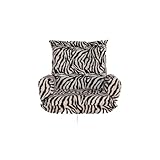 １人掛け肘付きソファー　ゼブラ