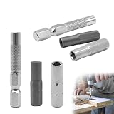 UrbanPulse ビットアダプター 六角ビットアダプター 6個セット 6.35mm(1/4インチ)から4mm変換 精密加工 ドリルアクセサリー 電動・手動ドライバー対応 工具連携