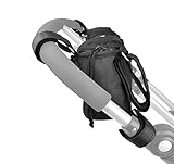 StrollAir Universal Twin / Double Stroller Organizer / Parent Console, Black by StrollAir