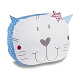 Izziwotnot Petit Henri Cat Cushion by Izziwotnot