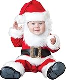 InCharacter Costumes Baby's Santa Baby Costume Red/White/Black Small [並行輸入品]