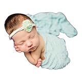 ベビーラップブランケット、vanvler新生児女の子男の子Posingおくるみカバーレース弾力性写真プロップ 4328257037