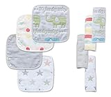 よだれカバー 抱っこひも用よだれカバー ベルトパッド 100% 綿 よだれパッド 抱っこ紐用 吸湿速乾ガーゼ 細菌防止 ハンドメイド ベビーギフト 出産祝い 6枚セット