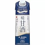 マルコメ プラス糀 糀甘酒 LL 糀リッチ粒 1000ml 1L×4ケース/24本