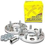 シンセイ ワイドトレッドスペーサー 15mm PCD114.3 M12×P1.5 5H 2枚 HW5115-64T