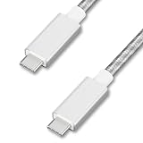 アイリスオーヤマ USB type C ケーブル シルバー 高耐久タイプ 急速充電対応 type C/type C 20V 3A 60W 長さ1m ICCC-D10-S