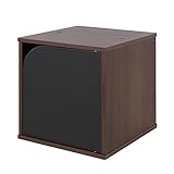 KU-36D黒板ユニットラック 扉タイプblackboard unit Rackシリーズ/ブラウン