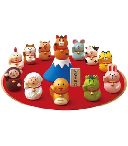 薬師窯(yakushigama) 干支 クリスタル 十二支 飾り Amazon.co.jp: 薬師窯 毎年使える 干支の置物 縁起物 クリスタル