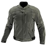 [KOMINE] バイク用 ジャケット JK-1463 プロテクトハーフメッシュジャケット 07-1463 メンズ Olive L