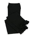 RuffleButts Black Ruffled Tights 12-24 Months