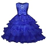 杜屋トヤ　子供　かわいいデザイン　気持ちいい　可愛い　フォーマル　女の子、ノースリーブ、ボウ、レース、ドレス、メッシュ、パフ、ワンピース、ワンピース　パープル、ダークブルー、ホットピンク、ピンク、パー