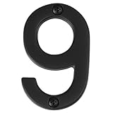 Alno AP9-5-MB Transitional House Numbers 5 Matte Black [並行輸入品]