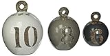IMAX 18209-3 Hotham Decorative Fishing Weights, Set of 3