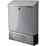 ottostyle.jp ダイヤルロック式 ステンレスメールボックス/郵便ポスト クリアコーティング 防錆加工