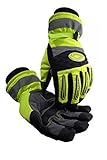 Caiman 2991-7 Rhino-Tex Heatrac III HI-VIS Glove, XX-Large by Caiman