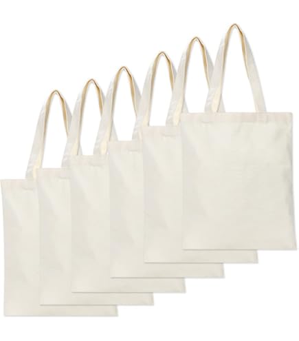 Amazon.co.jp: A4おつかいエコバッグ 綿100％ マチなし 10枚組