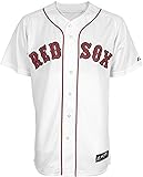 BostonレッドSox MLBホームホワイトマジェスティックReplica Jerseyビッグ＆トールサイズ 5XT
