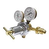 Uniweld RUH8214 Medium/Heavy Duty Single Stage Argon Regulator with a CGA580 Inlet [並行輸入品]