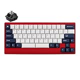 Leopold(レオポルド) FC650MDS WhiteBlueStar 65%メカニカルキーボード 英語US配列 65キー 有線接続 USB-C (CHERRY MX赤軸)