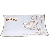 [70*90cm] かわいいくま防水再利用可能なパッドベビーベビーベッドシーツ、G