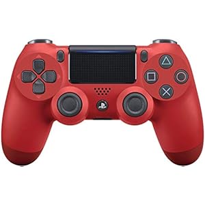 【純正品】ワイヤレスコントローラー(DUALSHOCK 4) マグマ・レッド (CUH-ZCT2J11)【Amazon.co.jp限定】PS Hits / Value Selection対象製品に使える300円OFFクーポン (配信)