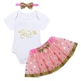 （イーエフイー）EFE ベビーロンパース チュチュスカート ヘッドバンド セット 誕生日 プレゼント 出産祝い ギフト ベビー服 女の子 ピンク 70